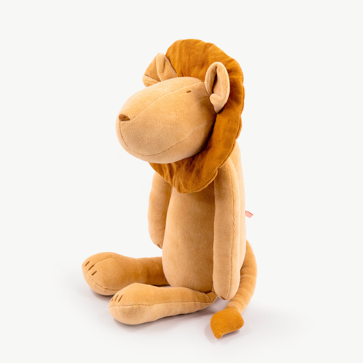 Stuffed lion plush Louis, sitting pose