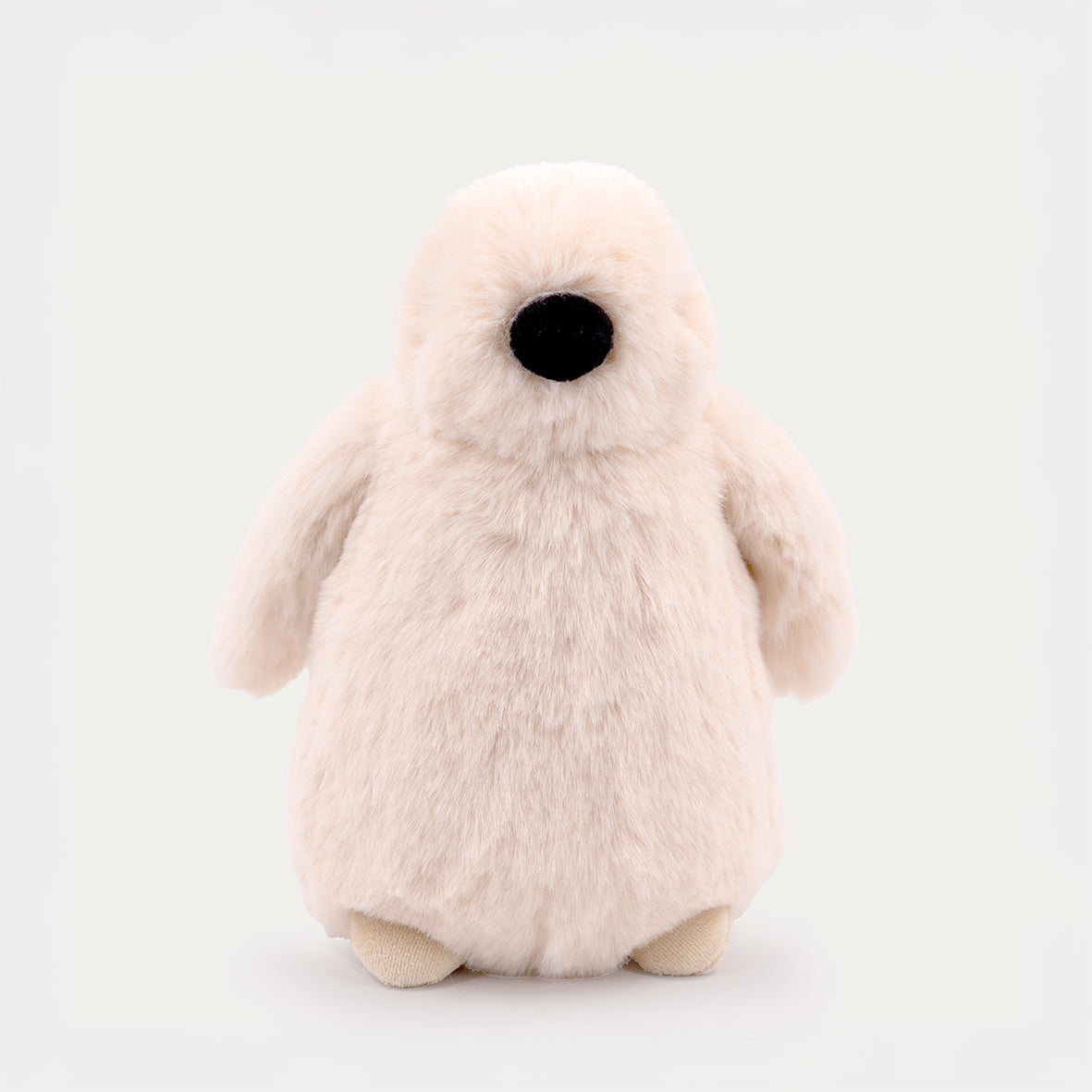 Winston the stuffed penguin plush, front view
