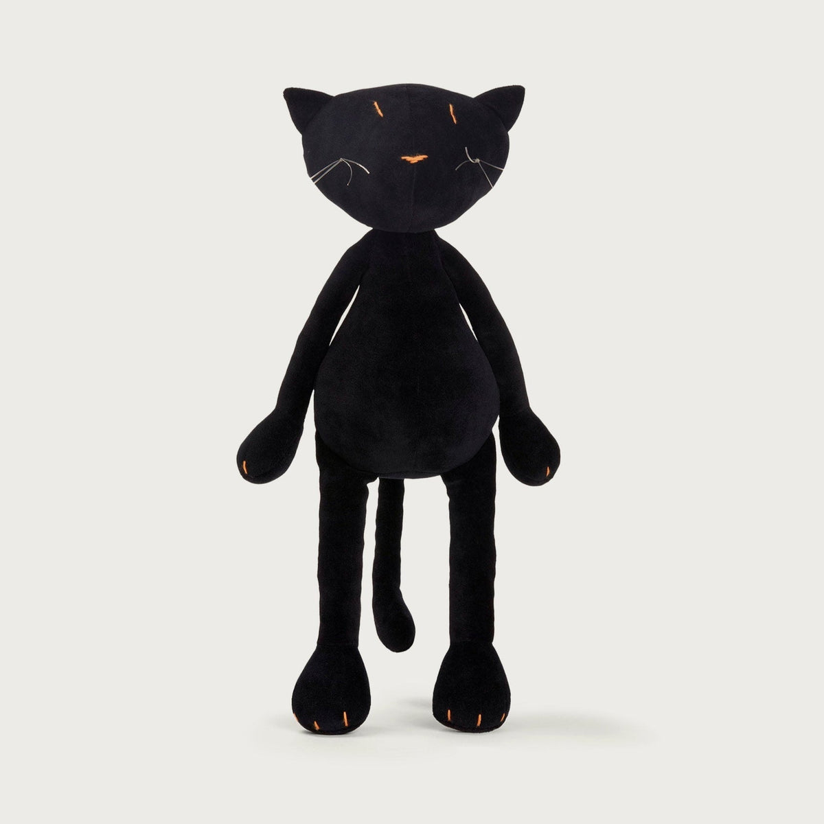 Gisel the stuffed cat plush, black, no accessories