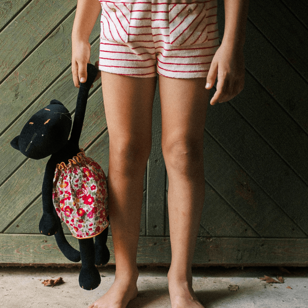 Gisel, la chatte - Taille L - 44 cm - ADADA Bleu nuit Sans Robe